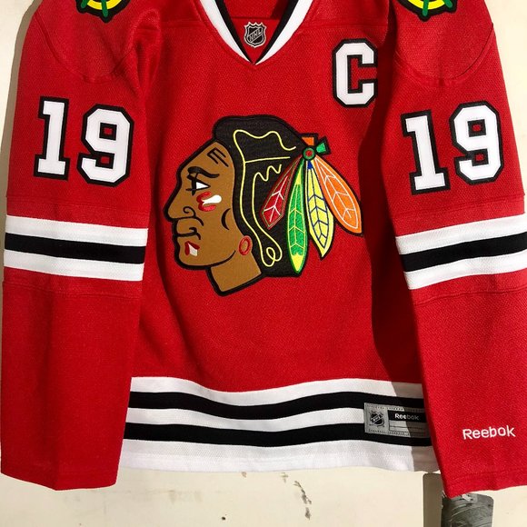 Reebok CHICAGO BLACKHAWKS JONATHAN TOEWS Women's JERSEY All Sizes S-2XL New - Picture 4 of 5